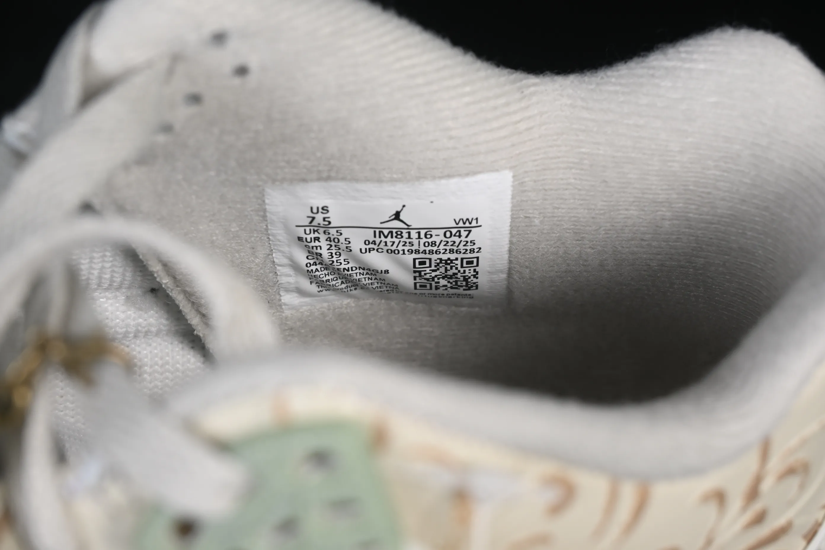 All categories Air Jordan Jordan series basketball shoes Air Jordan 4 Air Jordan 4 Retro "Somos Eternos" AJ4 Joe 4 Mexican Day of the Dead IM8116-047